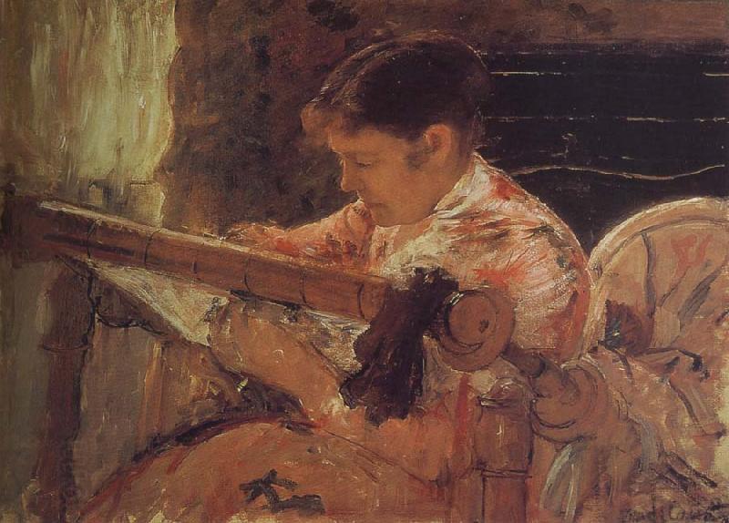 Mary Cassatt Mary is weaving China oil painting art